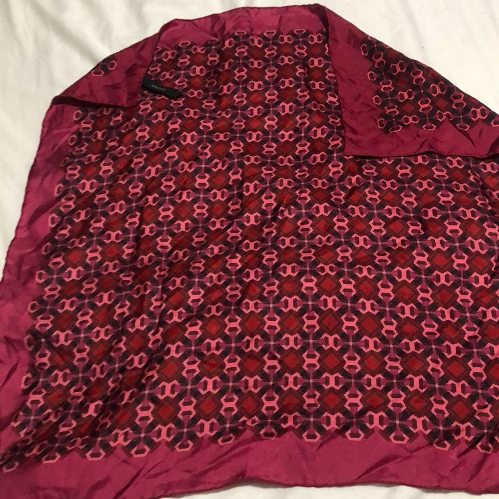 Gucci Red Scarf